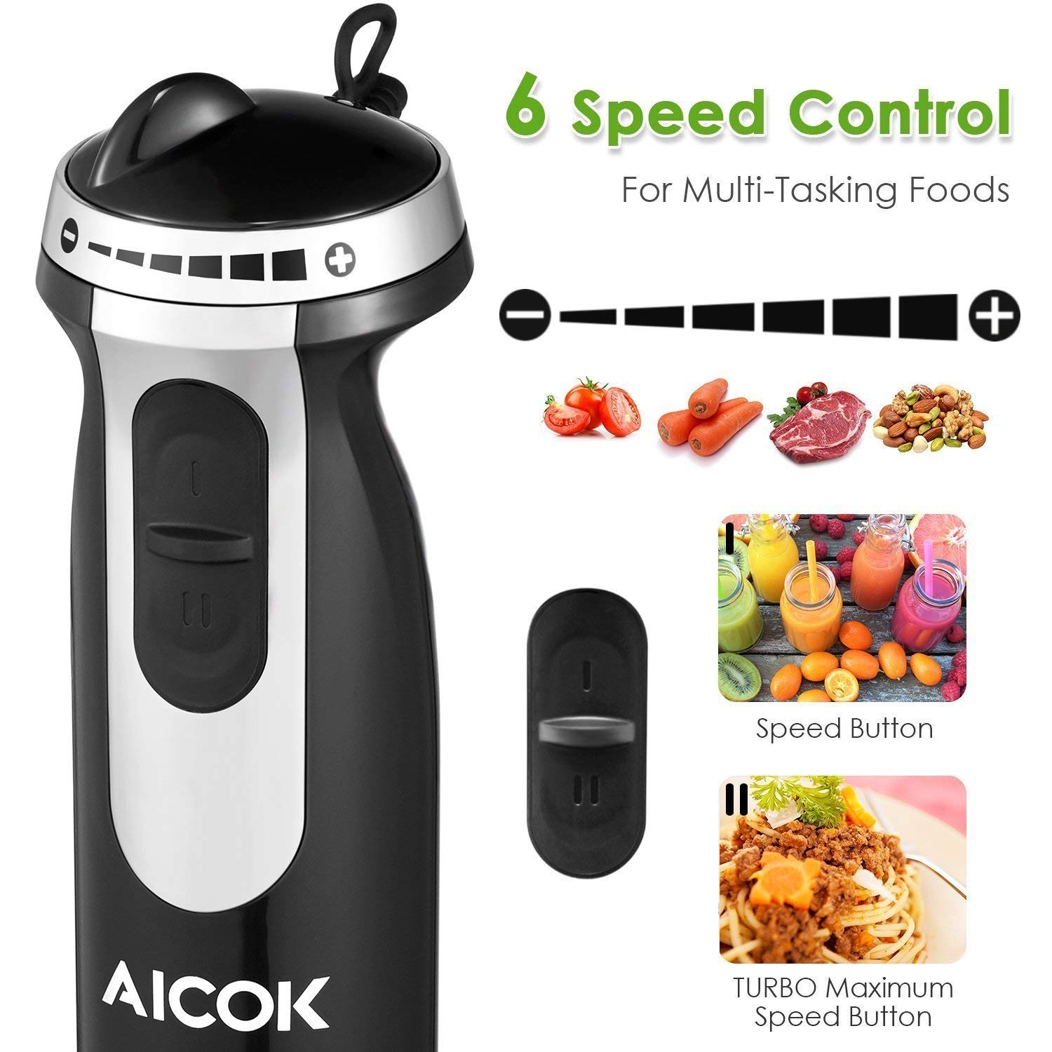 Aicok Immersion Blenders