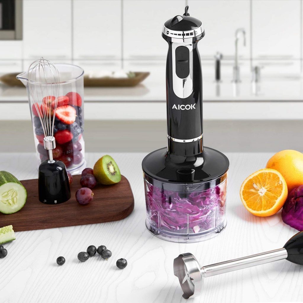 4in1 Aicok Immersion Blender Review Best Immersion Blenders of 2022