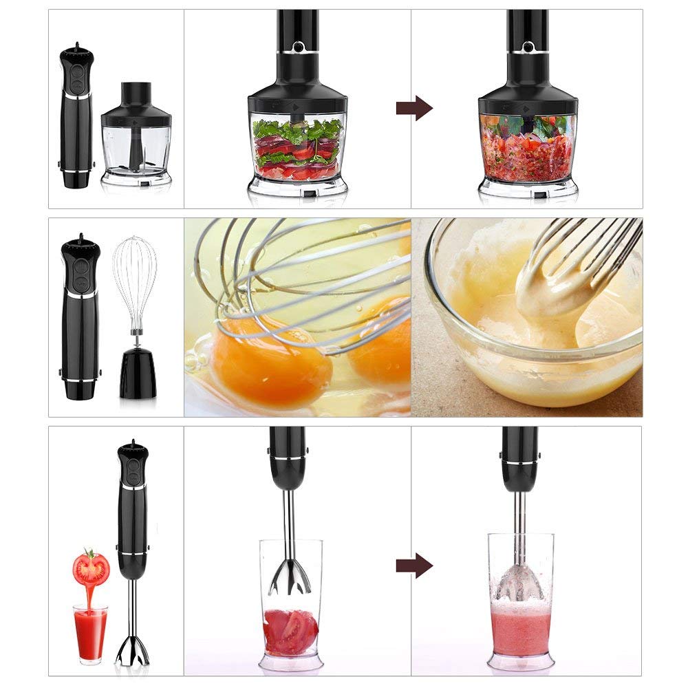 OXA Smart Powerful 4in1 Immersion Hand Blender Review Best